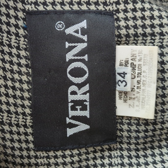 Vintage Houndstooth Blazer - Picture 8 of 10